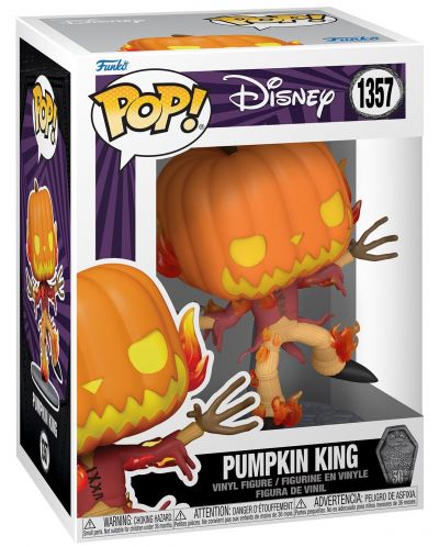 Figurină Funko POP! Disney: The Nightmare Before Christmas - Pumpkin King (30th Anniversary) #1357 - 2