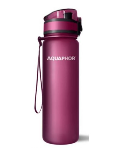 Sticlă filtrantă pentru apă Aquaphor - City, 160012, 0,5 l, rubi - 1