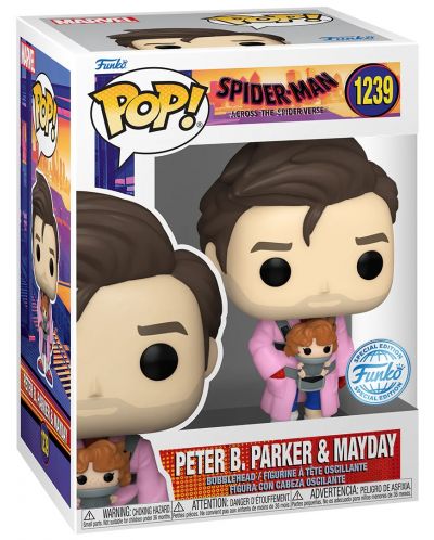 Figurină Funko POP! Marvel: Spider-Man - Peter B. Parker & Mayday (Across The Spider-Verse) (Special Edition) #1239 - 2