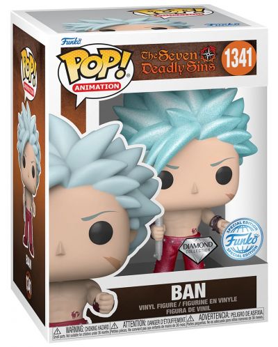 Figurină Funko POP! Animation: The Seven Deadly Sins - Ban (Diamond Collection) (Special Edition) #1341 - 2