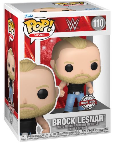 Figurina Funko POP! Sports: WWE - Brock Lesnar (Special Edition) #110 - 2