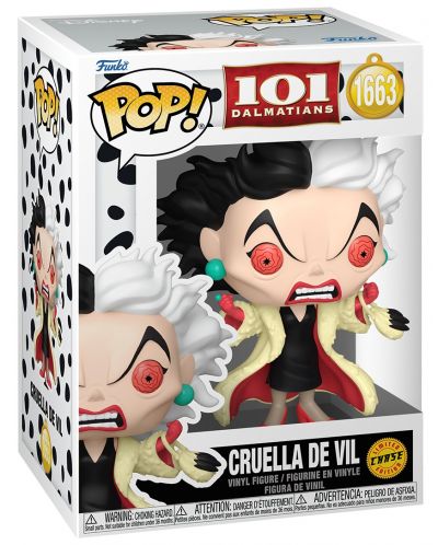 Figurină Funko POP! Disney: 101 Dalmatians - Cruella De Vil #1663