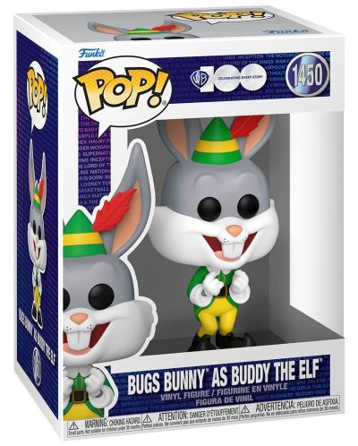Figura Funko POP! Animation: Warner Bros 100th Anniversary - Bugs Bunny as Buddy the Elf #1450 - 2