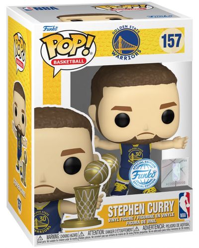 Figurină Funko POP! Sports: Basketball - Stephen Curry (Golden
