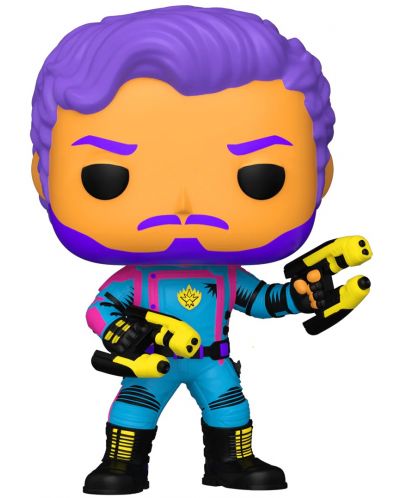 Figurină Funko POP! Marvel: Guardians of the Galaxy - Star-Lord (Blacklight) (Special Edition) #1240 - 1