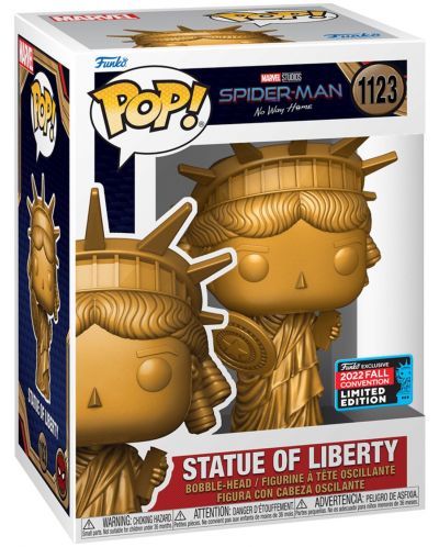 Figurină Funko POP! Marvel: Spider-Man - Statue of Liberty (2022 Fall Convention Limited Edition) #1123 - 2