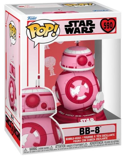 Figurina Funko POP! Valentines: Star Wars - BB-8 #590 - 2