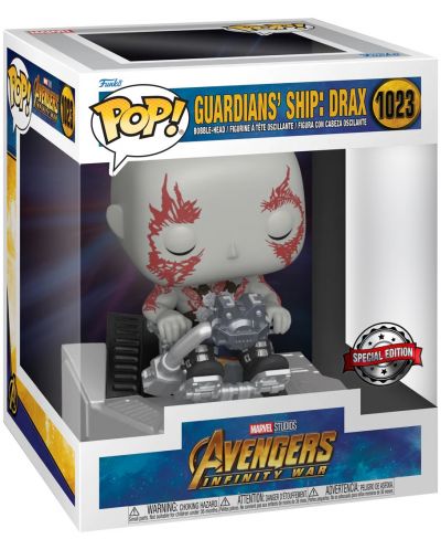 Figurina Funko POP! Deluxe: Avengers - Guardians' Ship: Drax (Special Edition) #1023 - 2