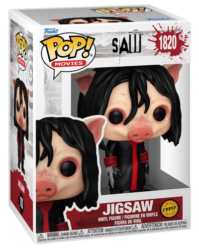 Figurină Funko POP! Movies: Saw - Jigsaw (Killer) (10th