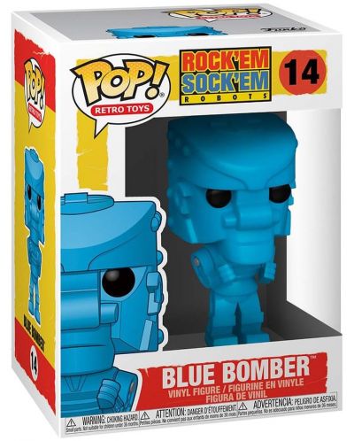 Figurină Funko POP! Retro Toys: Rock 'Em Sock 'Em Robots - Blue Bomber #14 - 2