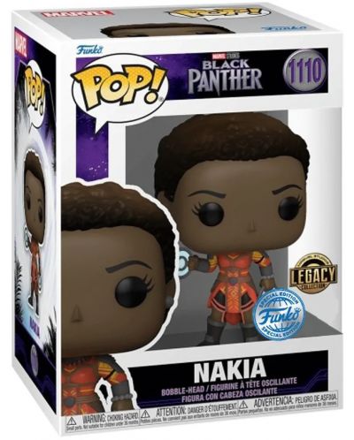 Figurina Funko POP! Marvel: Black Panther - Nakia (Legacy Collection S1) (Special Edtion) #1110 - 2