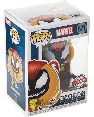 Figurina Funko POP! Marvel: Venom - Scream Symbiote (Special Edition) #671	 - 2