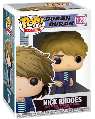 Figurina Funko POP! Rocks: Duran Duran - Nick Rhodes #129 - 2