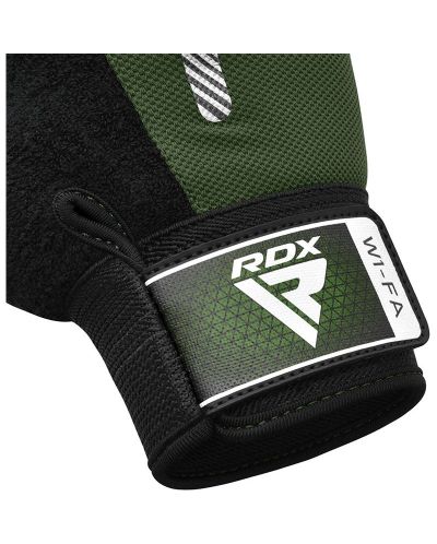 Mănuși de fitness RDX - W1 Full Finger , verde/negru - 5