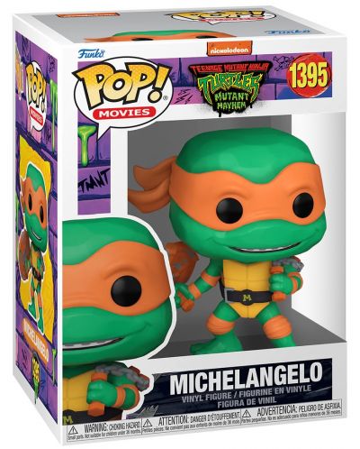 Funko POP! Filme: TMNT Mutant Mayhem - Michelangelo #1395 - 2