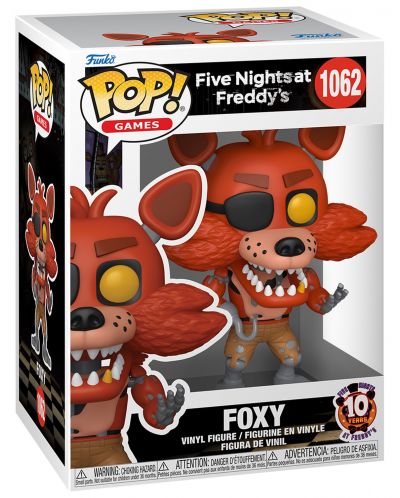 Figurină Funko POP! Games: Five Nights at Freddy's - Foxy (10th