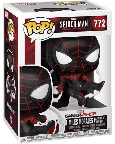 Figurina Funko POP! Marvel: Spider-man - Miles Morales (Advanced Tech Suit) #772 - 2