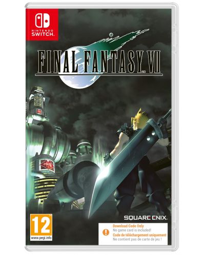 Final Fantasy VII Remastered - Cod în cutie (Nintendo Switch) - 1