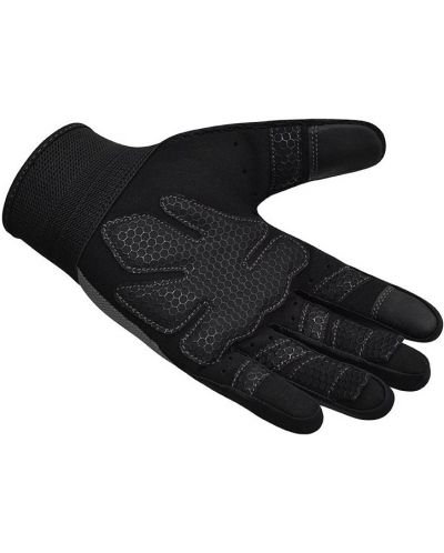 Mănuși de fitness RDX - W1 Full Finger+, gri/negru - 7