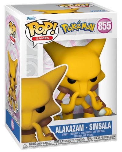 Figura  Funko POP! Games: Pokemon - Alakazam #855 - 2