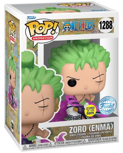 Figurină Funko POP! Animation: One Piece - Zoro (Enma) (Glows in the Dark) (Special Edition) #1288 - 3