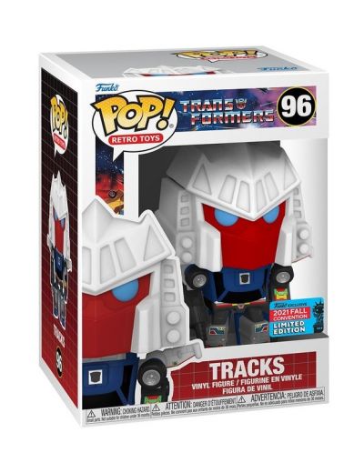 Figurina Funko POP! Retro Toys: Transformers - Tracks (Limited Edition) #96 - 2
