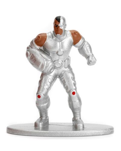 Figurina Metals Die Cast DC Comics: DC Heroes - Cyborg (DC12) - 1