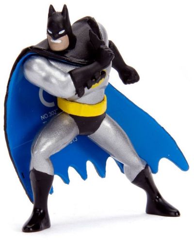 Figurina Metals Die Cast DC Comics: Batman - Batmobile with figure	 - 5