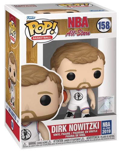 Figura Funko POP! Sports: Basketball - Dirk Nowitzki (NBA All Stars) #158 - 2