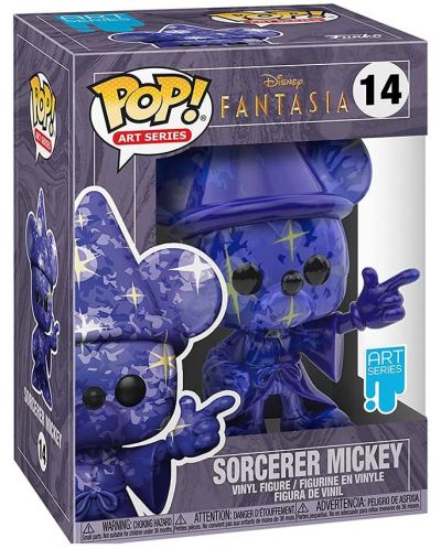 Figurina Funko POP! Disney: Fantasia 80th - Mickey (Art Series) #14	 - 2