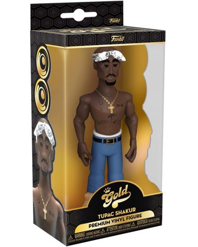 Statuetă Funko Gold Music: Tupac - Tupac Shakur, 13 cm | Ozone.ro