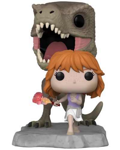 Figurină Funko POP! Moments: Jurassic World - Claire with Flare (Special Edition) #1223 - 1