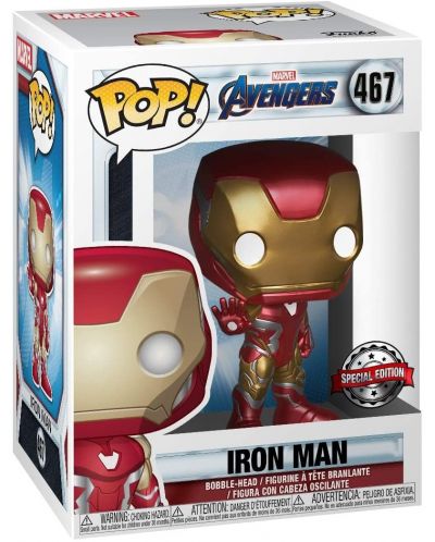 Figurina Funko POP! Marvel: The Avengers - Iron Man (Special Edition) #467 - 2
