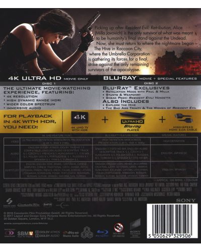 Resident Evil: The Final Chapter (Blu-ray 4K) - 2
