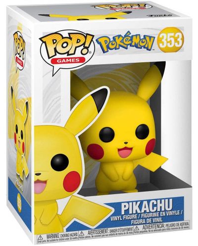 Figurina Funko POP! Animation: Pokemon - Pikachu #353 - 2