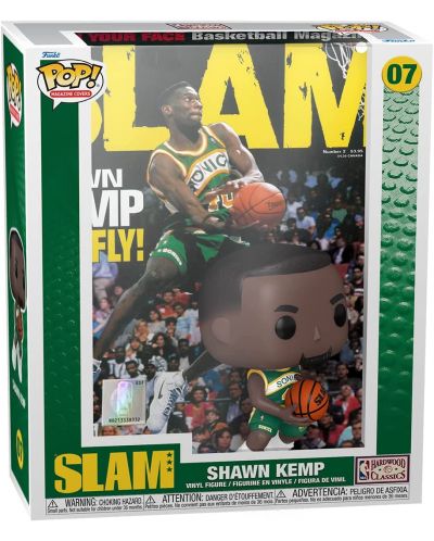 Figurina Funko POP! Magazine Covers: SLAM - Shawn Kemp (Seattle Supersonics) #07 - 2