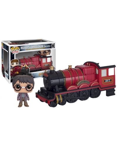 Figurina Funko Pop Rides Hogwarts Express Engine With Harry