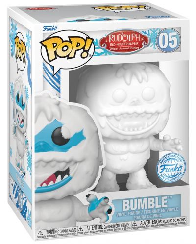 Figurină Funko POP! Animation: Rudolph the Red Nosed Reindeer - Bumble (Special Edition) #05 - 2