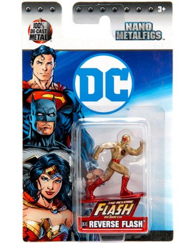Figurina Metals Die Cast DC Comics: DC Villans - Reverse Flash (DC43) - 4