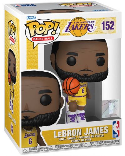 Figurină Funko POP! Sports: Basketball - LeBron James (Los Angeles