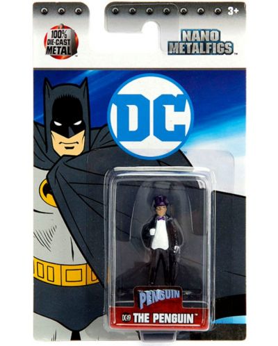 Figurina Metals Die Cast DC Comics: DC Villains - The Penguin (DC49)	 - 4