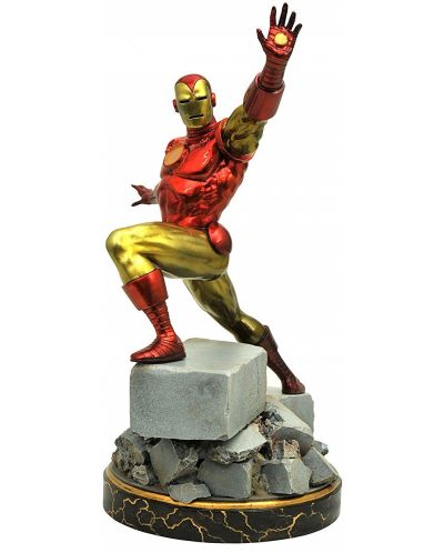 Figurina Diamond Select Marvel Premiere - Iron Man, 35 cm - 1