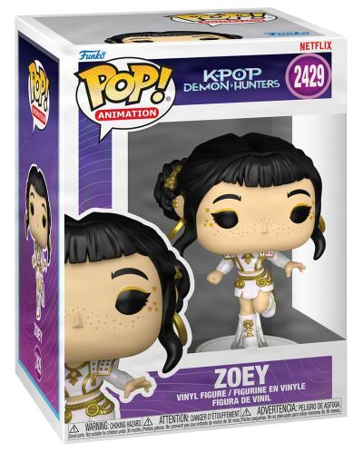 yume bun　Funko POP! Figurină Funko POP! Animation: KPop Demon Hunters - Zoey #2429