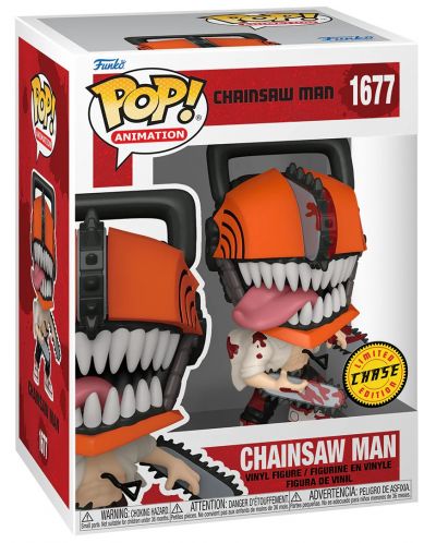 Figurină Funko POP! Animation: Chainsaw Man - Chainsaw Man #1677 - 5