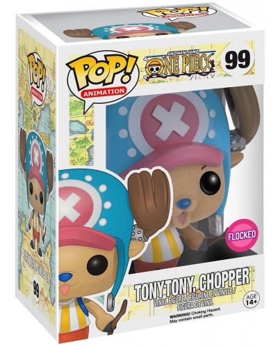 Figurină Funko POP! Animation: One Piece - Tony Tony Chopper (Flocked) #99 - 2