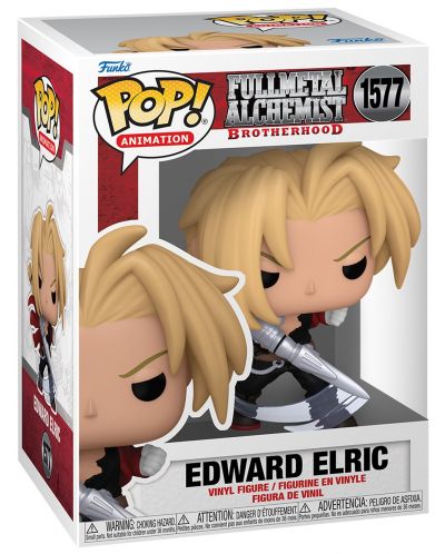 Figurină Funko POP! Animation: Fullmetal Alchemist Brotherhood - Edward Elric #1577 - 2