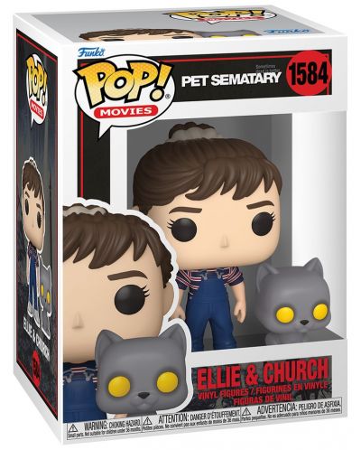 Figurină Funko POP! Movies: Pet Sematary - Ellie & Church #1584 - 2