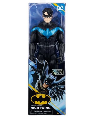 Spin Master DC Batman - Stealth Armor Nightwing Figure - 1