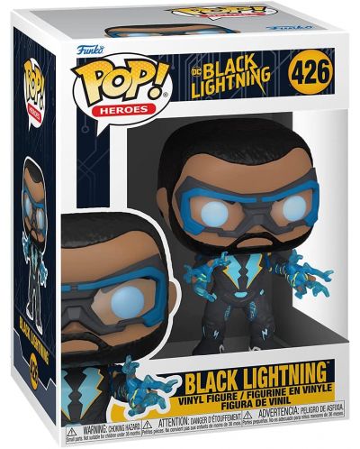 Figurina Funko POP! DC Comics: Black Lightning - Black Lightning #426 - 2