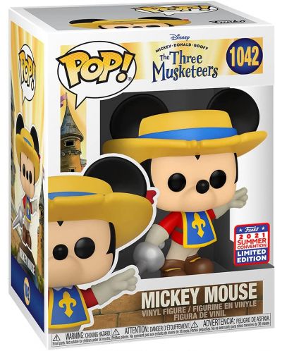 Figurina Funko POP! Disney: The Three Musketeers - Mickey Mouse (Limited Edition) #1042 - 2